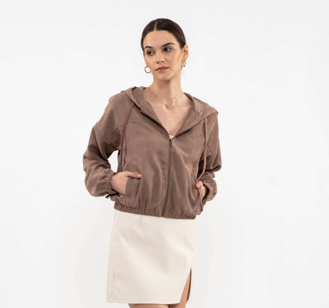 Mocha Cordaroy Jacket